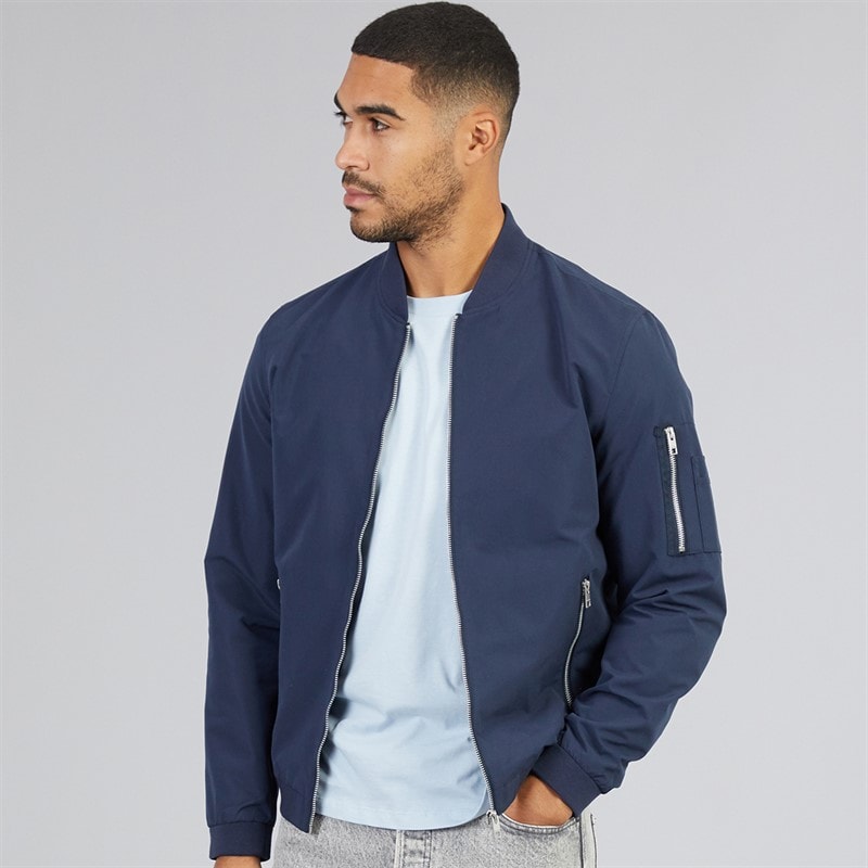 Herre mash bomberjakke Navy Blazer - Billede 1