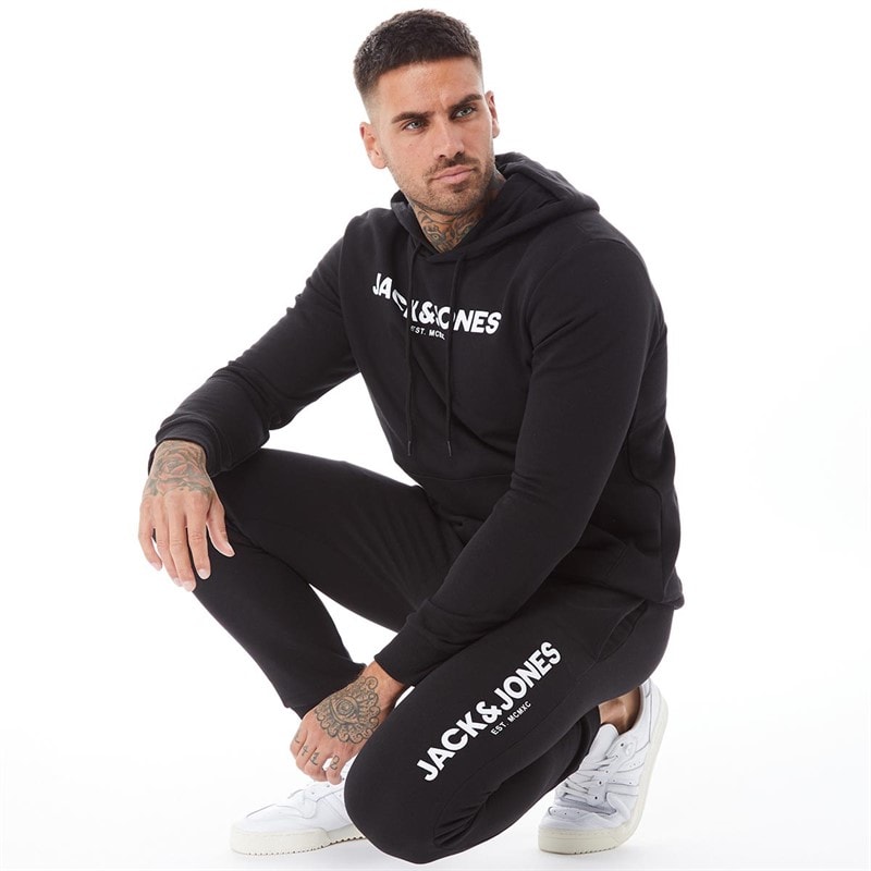Herre bank træningsdragt Sort - Billede 1