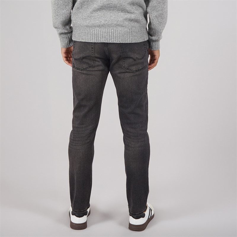 Herre glenn sq354 slim fit jeans Sort - Billede 2