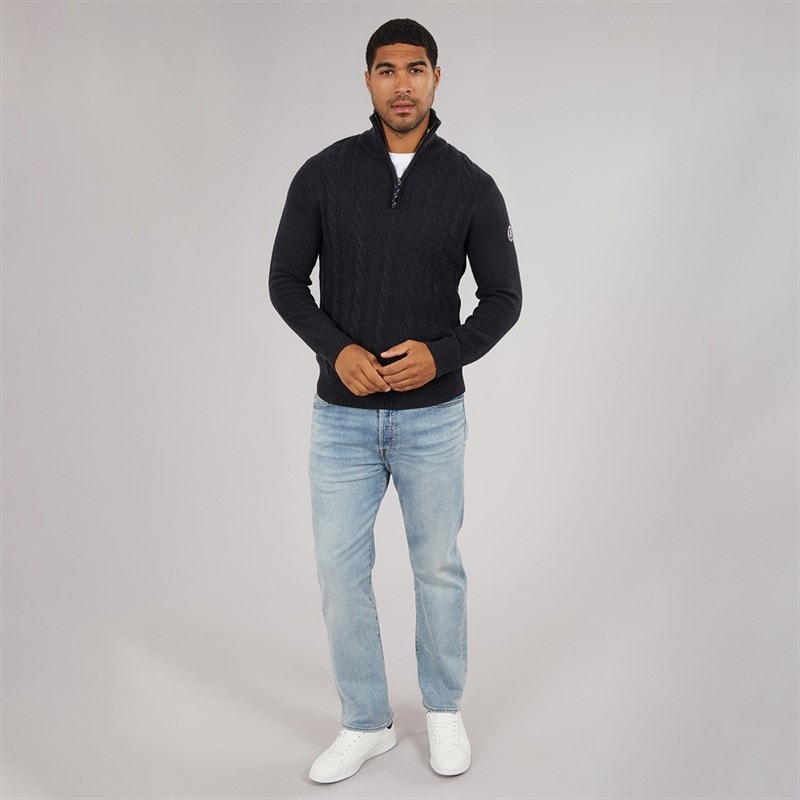 Herre shane striktrøje Navy Blazer - Billede 4