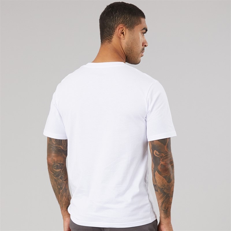 Herre afslappet t-shirt Hvid - Billede 2