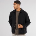Herre baxter overshirt Sort