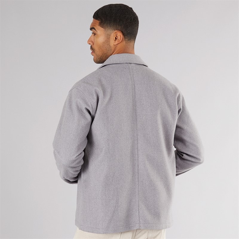 Herre baxter overshirt Light Grey Marl - Billede 2