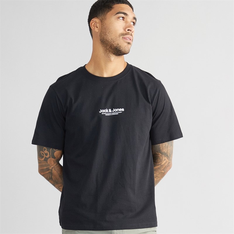 Herre vesterbro t-shirt Sort - Billede 1