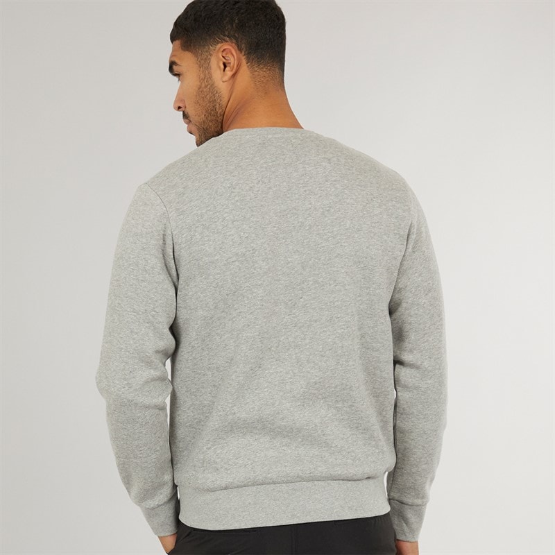 Herre vesterbro side sweatshirt Lysegrå Marl/Svart - Billede 2
