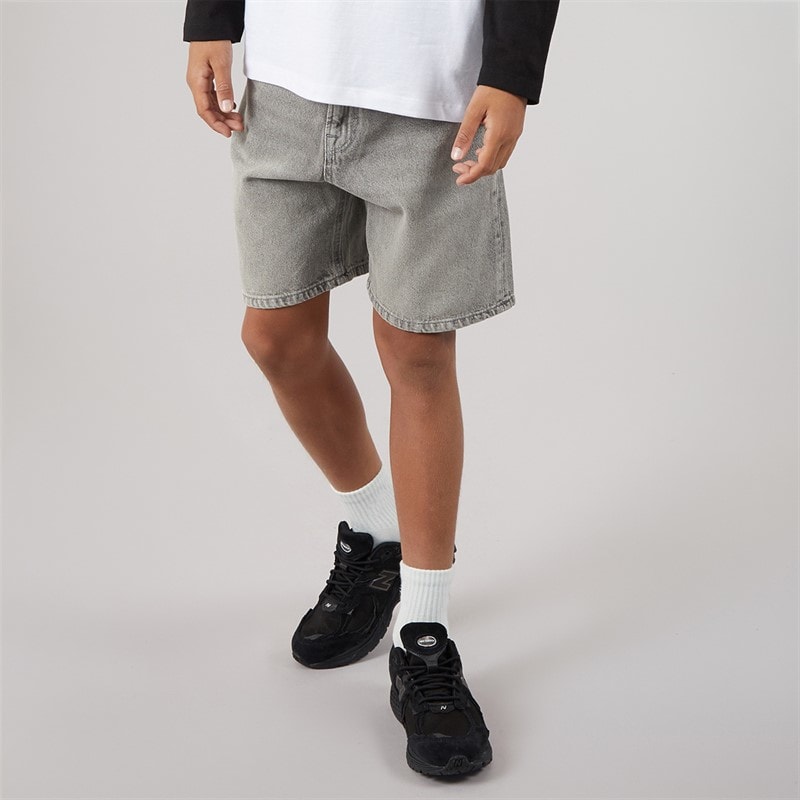 Drenge Tony Akm 310 shorts Grey Denim - Billede 1