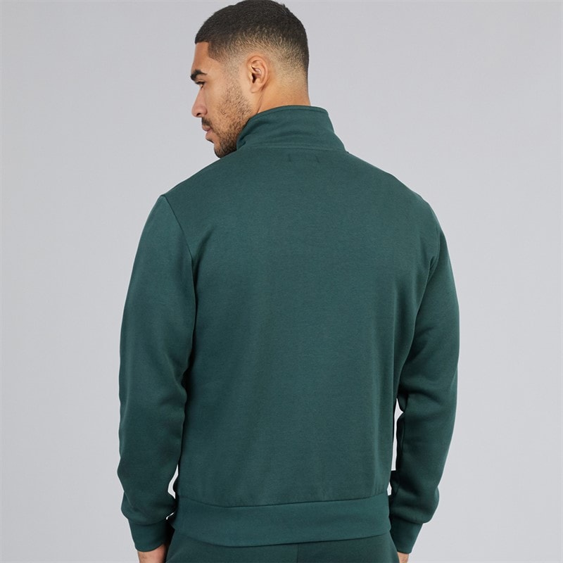 Herre vesterbro 1/4 zip sweatshirt Magical Forest - Billede 3