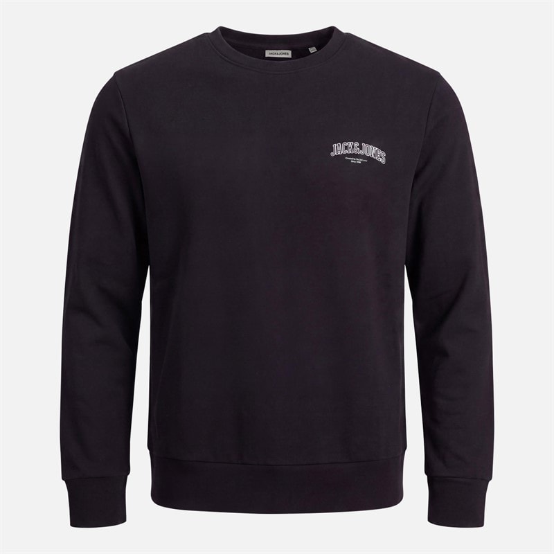 Herre jeffrey trepak sweatshirts navy blazer/lysegrå melange Navy Blazer/Hellgrå meleret/Sort - Billede 2