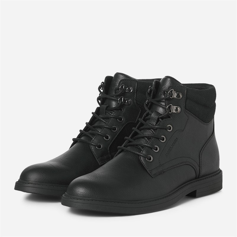 Herre ballentin PU-støvler Anthracite - Billede 2