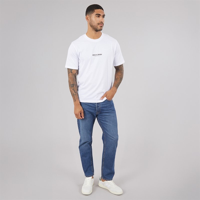 Herre fem-pak Aris t-shirts Falcon/Magical Forest/Bright White/Sort/Insignia Blue - Billede 4