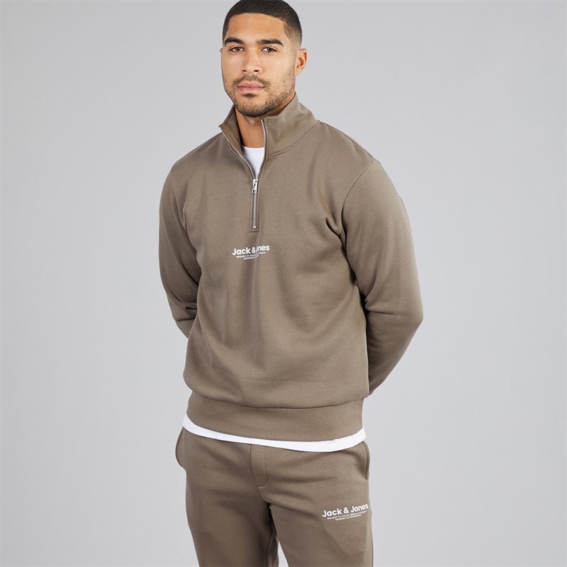 Herre 1/4 lynlås åbent ben tracksuit Falcon - Billede 3