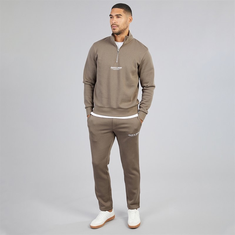 Herre 1/4 lynlås åbent ben tracksuit Falcon - Billede 4