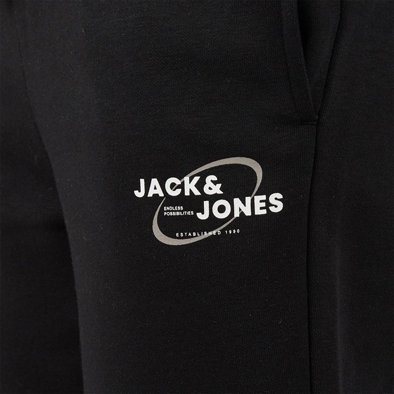 Drenge future sweatshirt og joggers træningssæt Sort - Billede 5