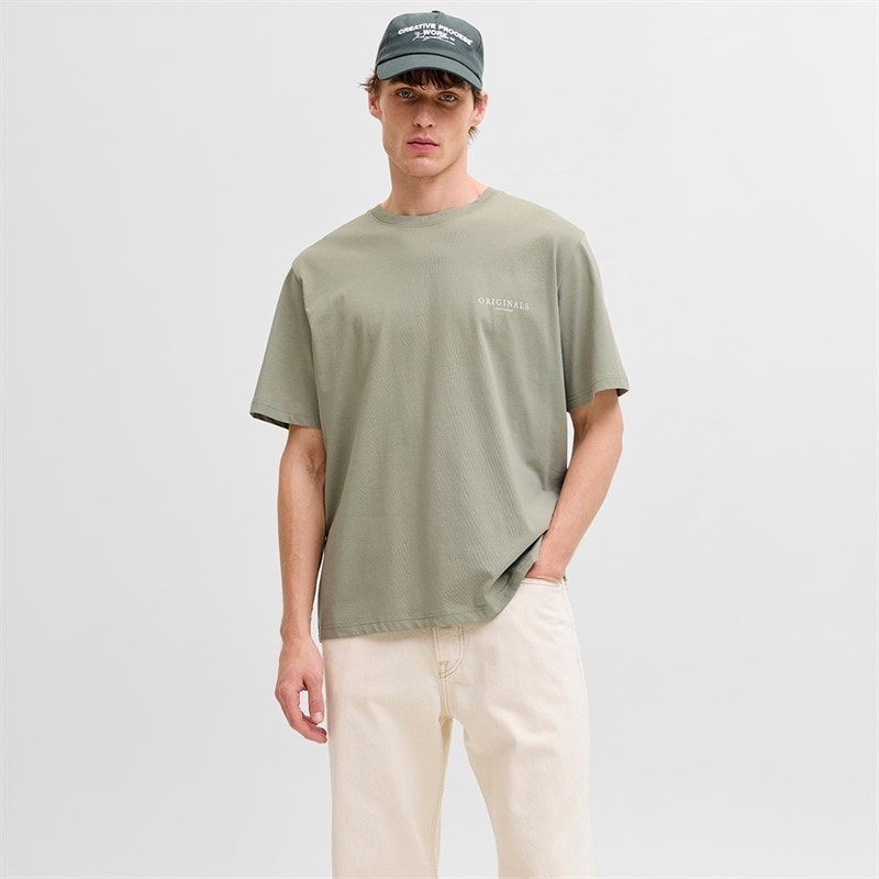 Herre montauk aop ryg t-shirt Seagrass - Billede 2