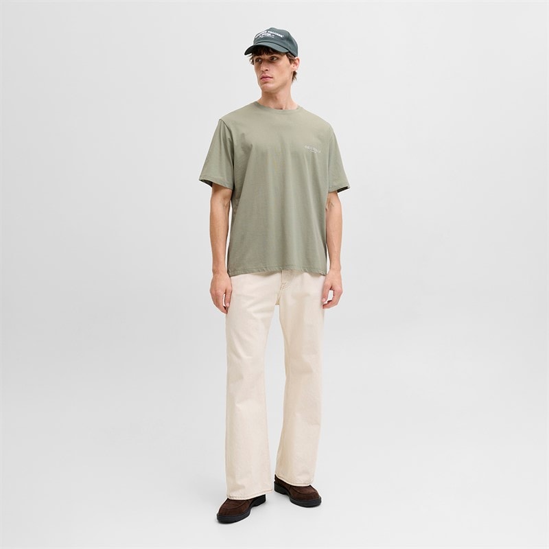 Herre montauk aop ryg t-shirt Seagrass - Billede 3