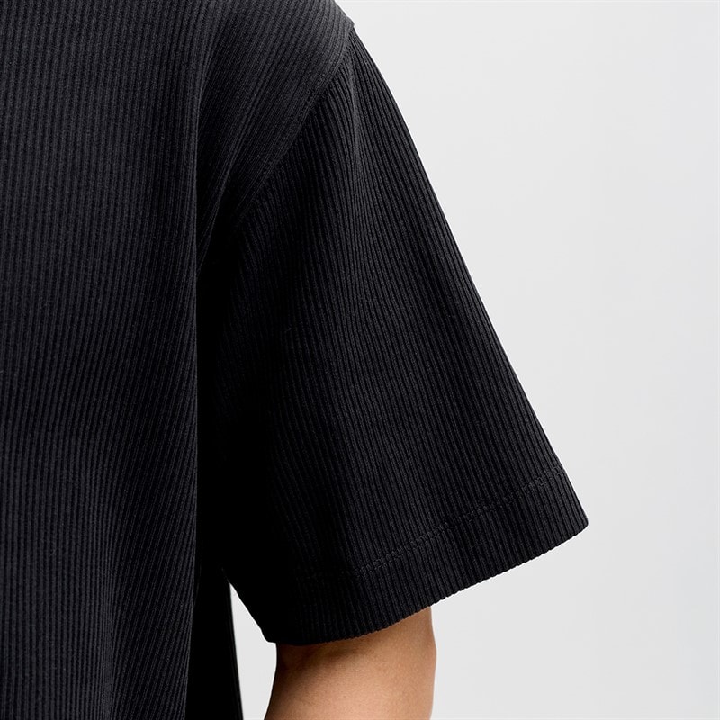Herre Harrison structure t-shirt Sort - Billede 2