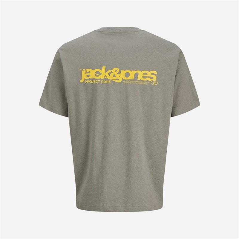 JACK & JONES Drenge union t-shirt - Shadow