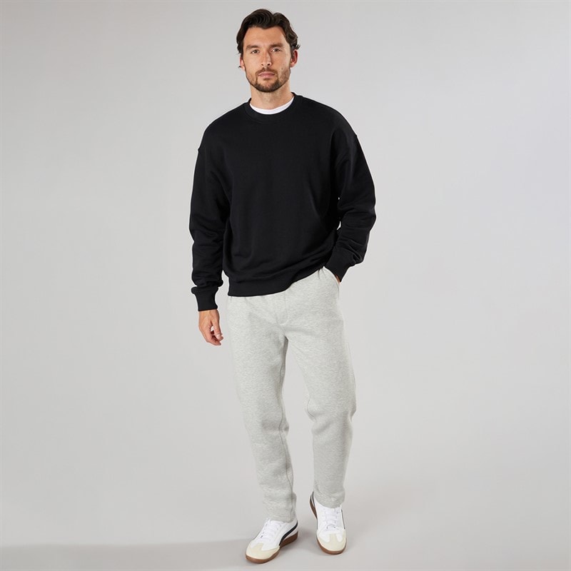 Herre trepak åbne benbukser joggers Sort/Mørkenavy/Grey Marl - Billede 4