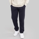 Herre joggers med åben kant Marineblå