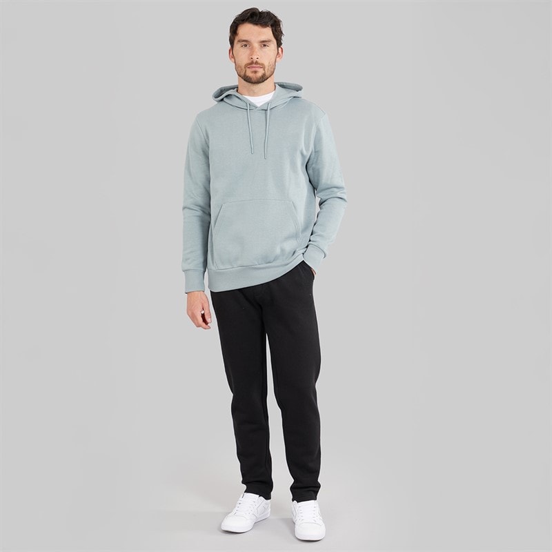 Herre joggers med åben kant Sort - Billede 3