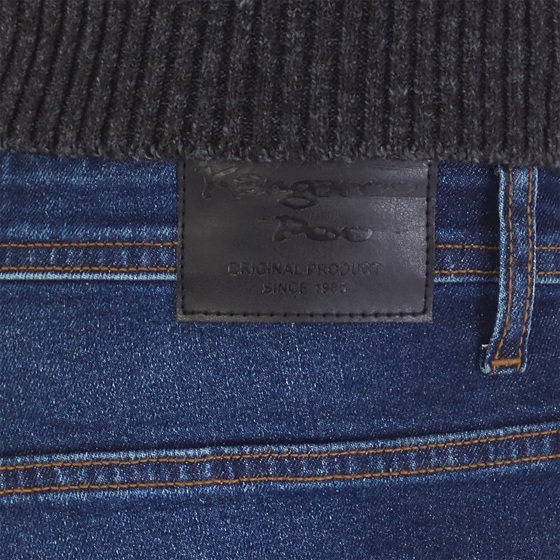 Herre bootcut denimjeans Dark Wash - Billede 3