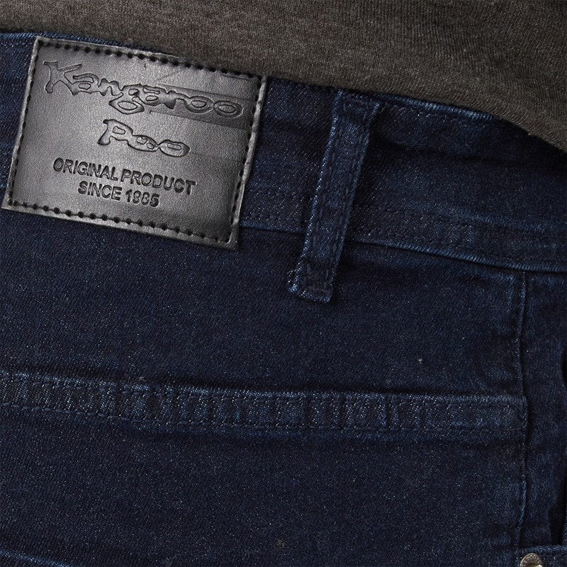 Herre straight fit denimjeans Blue Black - Billede 3