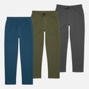 Herre trepak åbne benbukser joggers Denim Blue/Khaki/Magnet