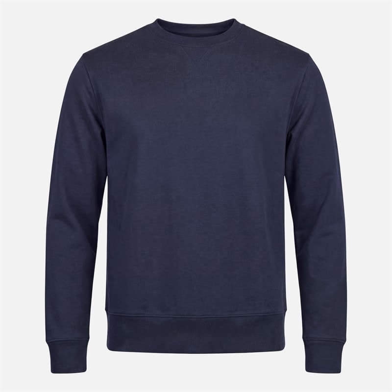 Herre trepak fleece sweatshirt Grå Melange/Midnight Blue/Khaki - Billede 3