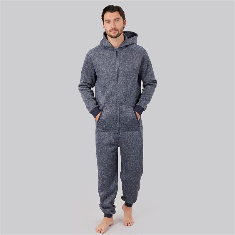 Herre heldragt Navy Mix - Billede 2