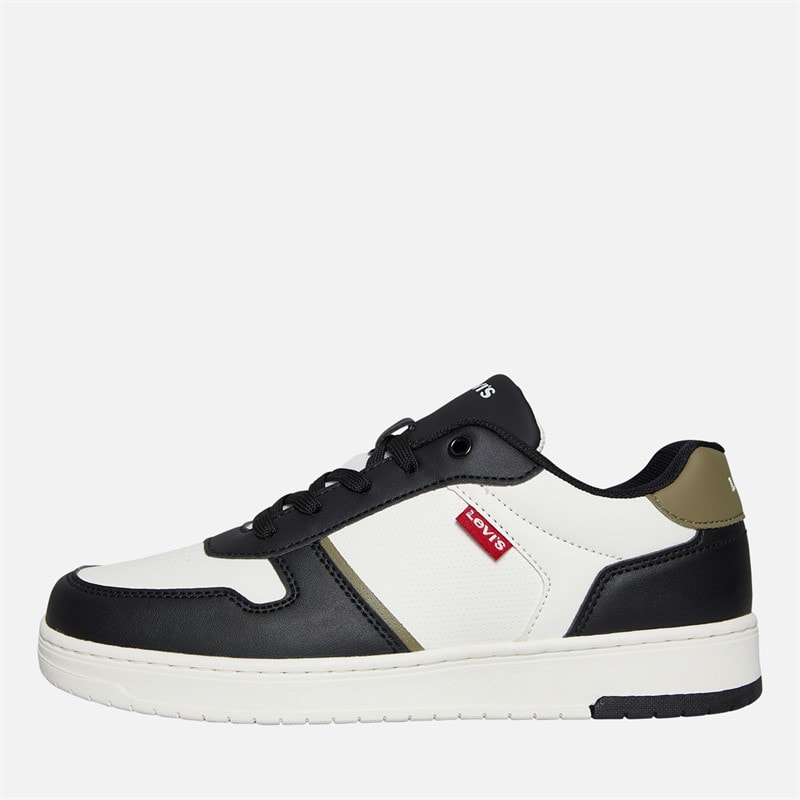 Junior kick sneakers Off White/Svart 2933 - Billede 1