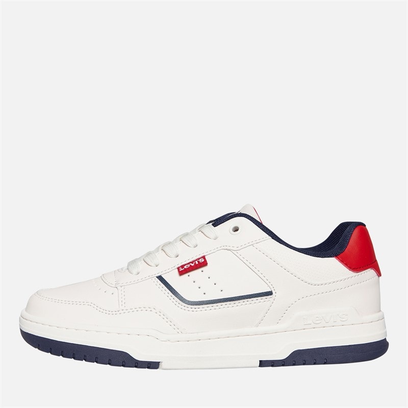 Junior john sneakers Off White/Mørk Navy 3130 - Billede 1