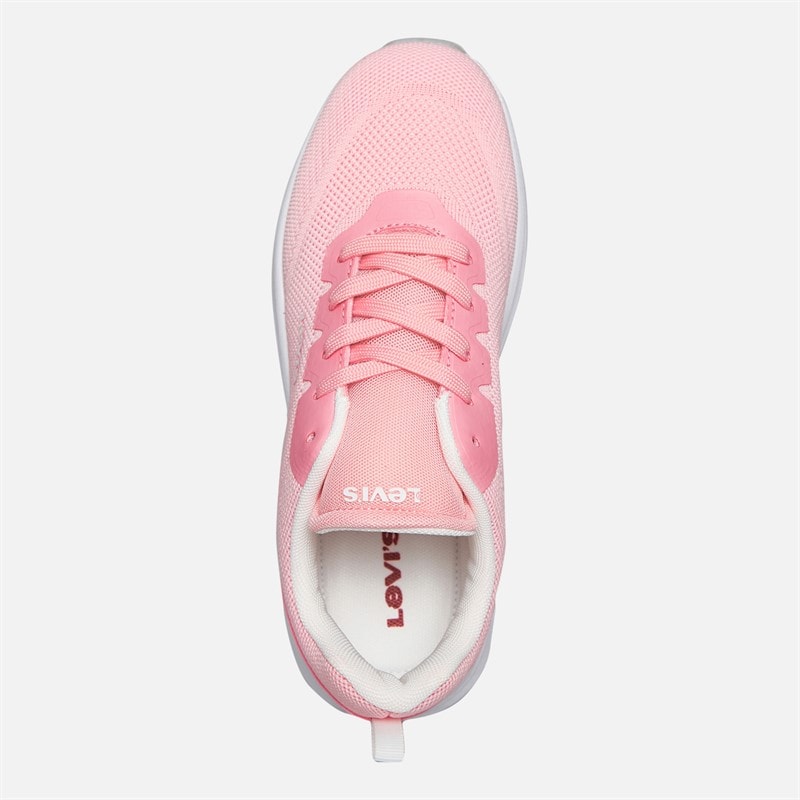 Levi's Junior Piger hudson sneakers - Pastel Pink/Hvid 3004 - Billede 4