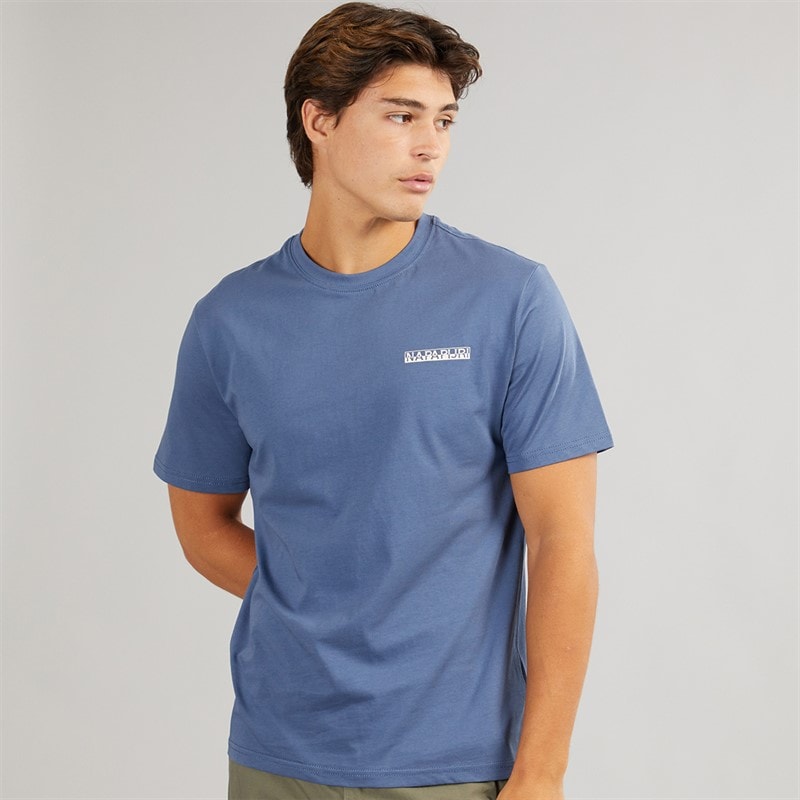Herre mirada ryggrafik t-shirt Blue Infinity - Billede 2