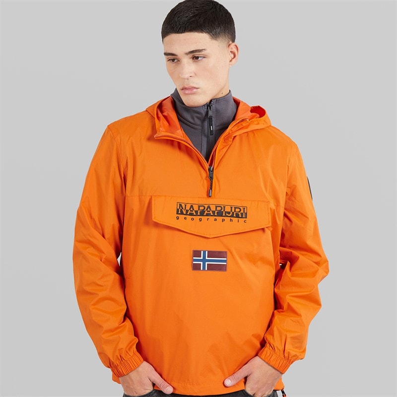 Herre arper lite anorak Orange Pumpkin - Billede 3
