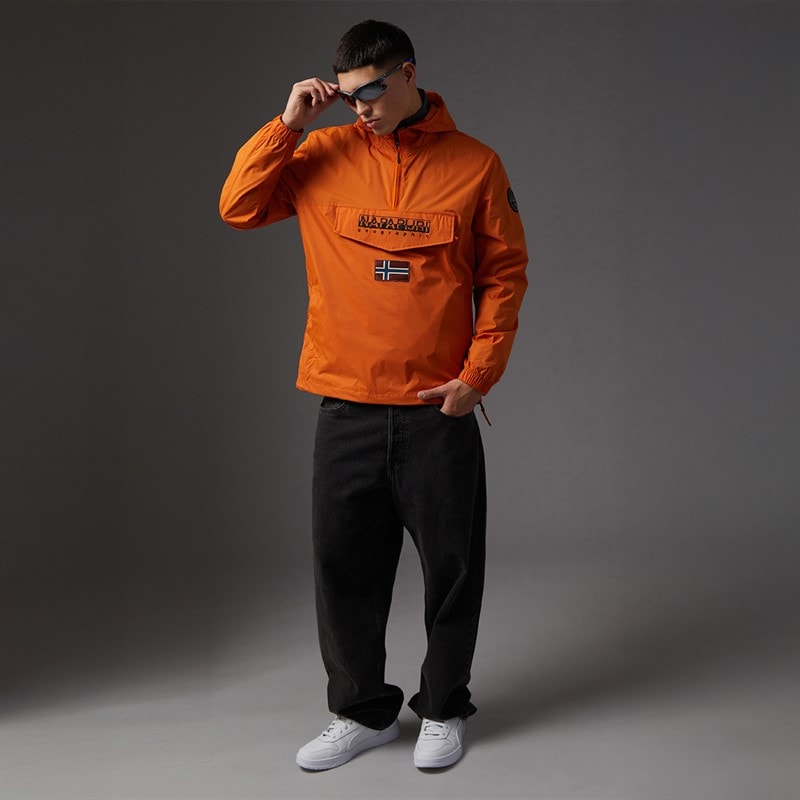 Herre arper lite anorak Orange Pumpkin - Billede 4
