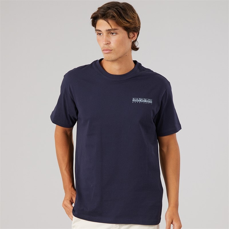 Herre aspect t-shirt Blue Marine - Billede 2