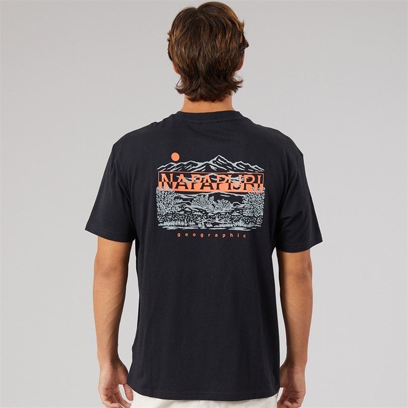 Herre aspect t-shirt Sort - Billede 3