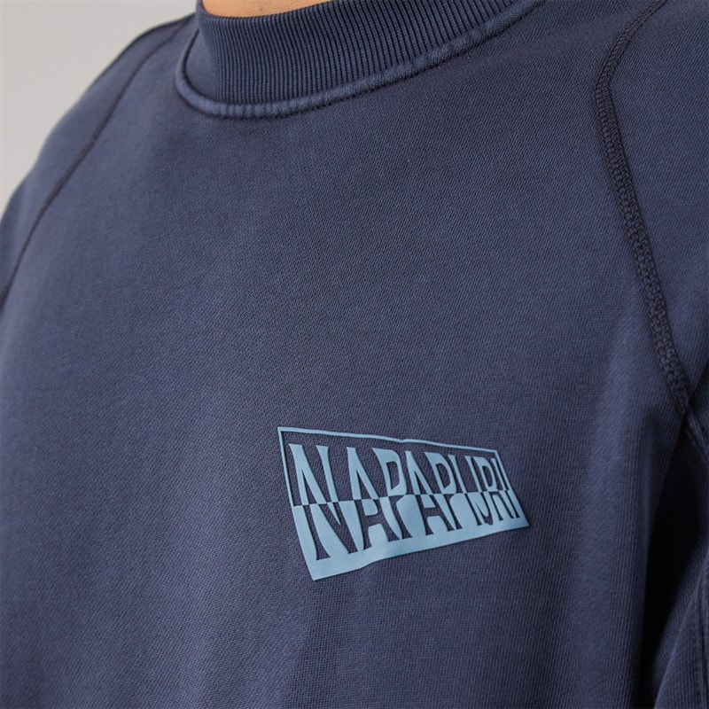 Herre aren crew sweatshirt Blue Marine - Billede 5