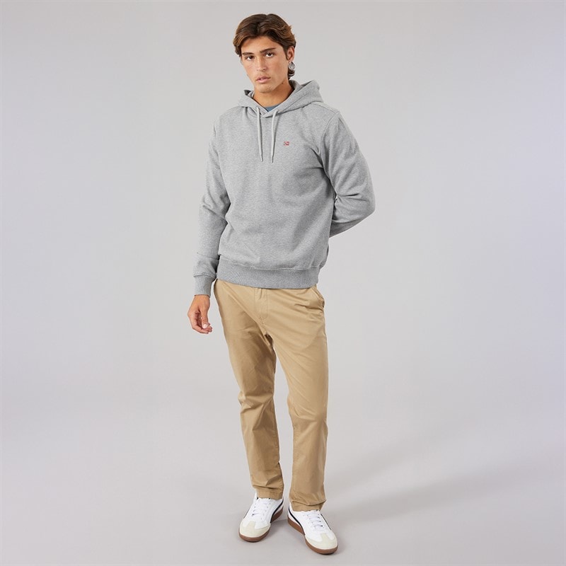 Herre balis hættetrøje Medium Grey Melange - Billede 4