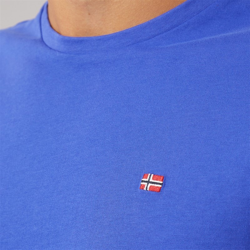 Herre salis t-shirt Royal Blue - Billede 3