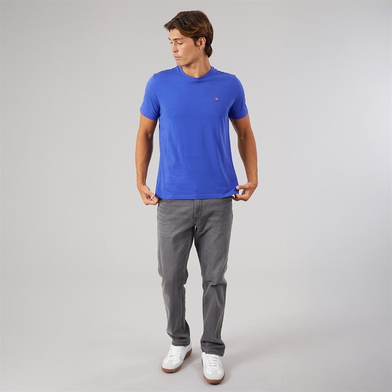 Herre salis t-shirt Royal Blue - Billede 4