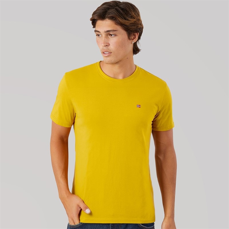 Napapijri Herre salis t-shirt - Gold Flake