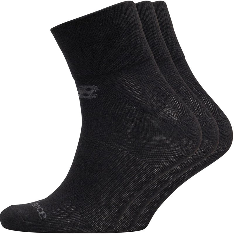 New Balance trepak kvartalsokker - Sort - Billede 1