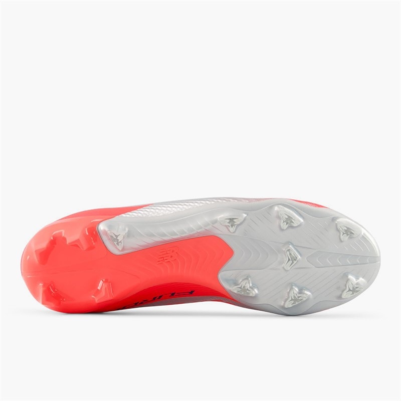 Herre furon team v8 fg fodboldstøvler til fast underlag Energy Red/NB Navy/Light Cyclone - Billede 2