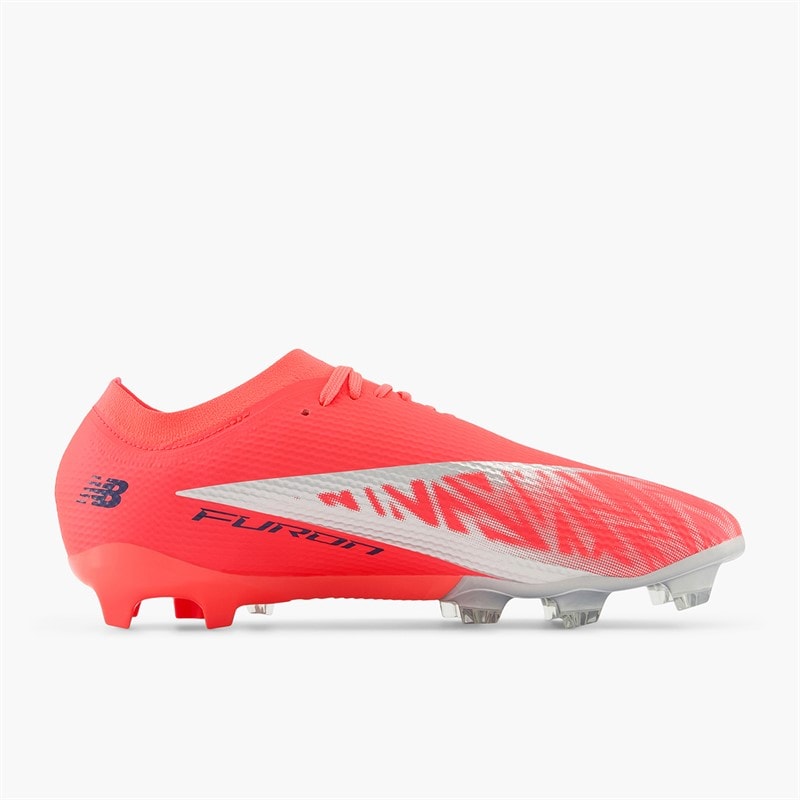Herre furon team v8 fg fodboldstøvler til fast underlag Energy Red/NB Navy/Light Cyclone - Billede 5