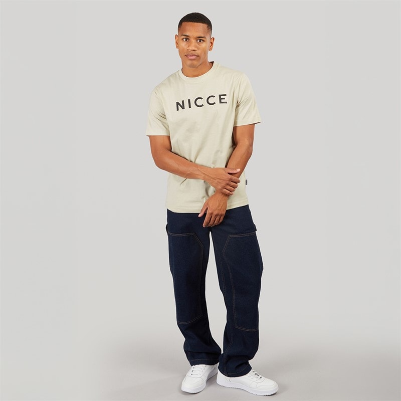Herre denno t-shirt Light Stone - Billede 3
