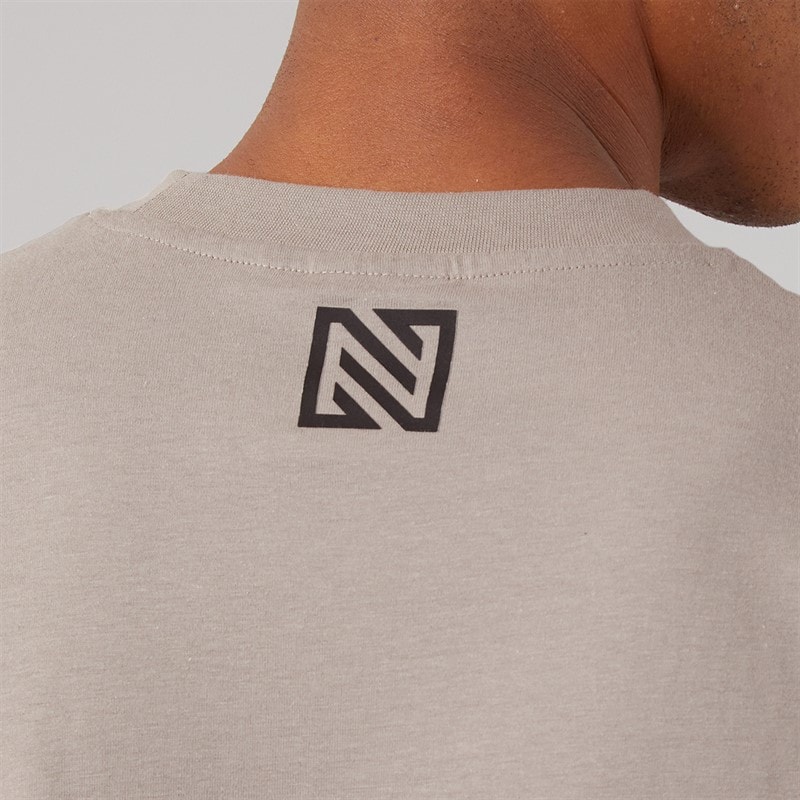 Herre endzo oversized t-shirt Satellite - Billede 3
