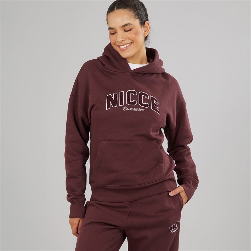 Dame hearthia hættetrøje og vidbenede joggingbukser sæt Cocoa Rouge - Billede 3