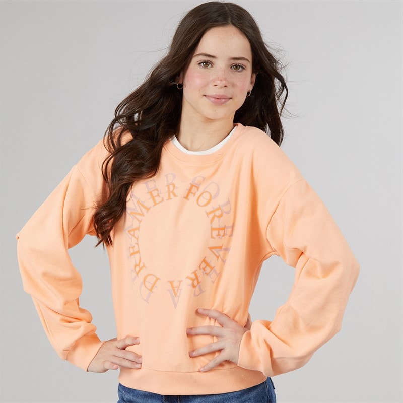 Name It Piger taround sweatshirt - Peach Nectar