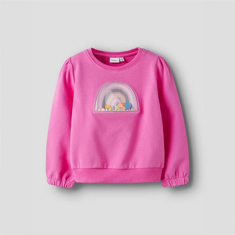 Name It Piger dottana sweatshirt - Strawberry Moon